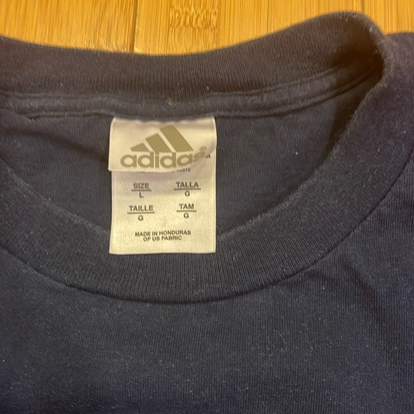 Men Adidas All Star Classic T-shirt size L Blue - Picture 3 of 5